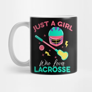 Just A Girl Who Loves Lacrosse Mug